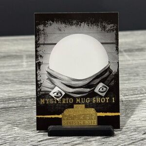 Skybox | Marvel Masterpieces #83: Mysterio Mug Shot 1 (2008) - Trading Card